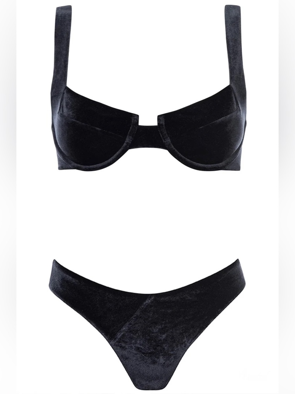 Vetchy velvet bottom bikini